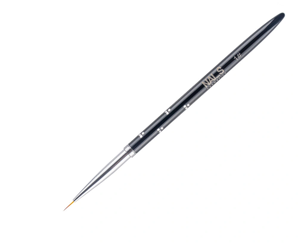 

	Nail design brush with NAILS logo for precise work and creating various design elements. Suitable for drawing fine lines, ornaments and details, as...