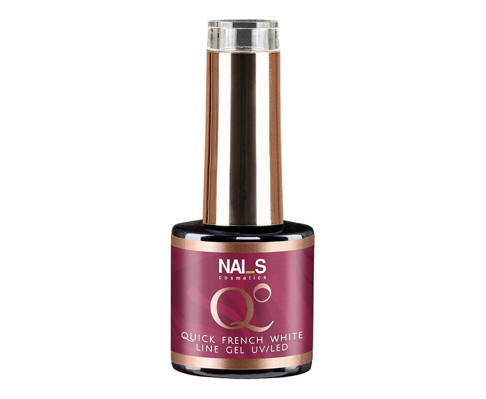 
	
	Quick French White Line – specially developed, highly pigmented white gel polish for a perfect French manicure.
	Applies evenly, does not run or s...