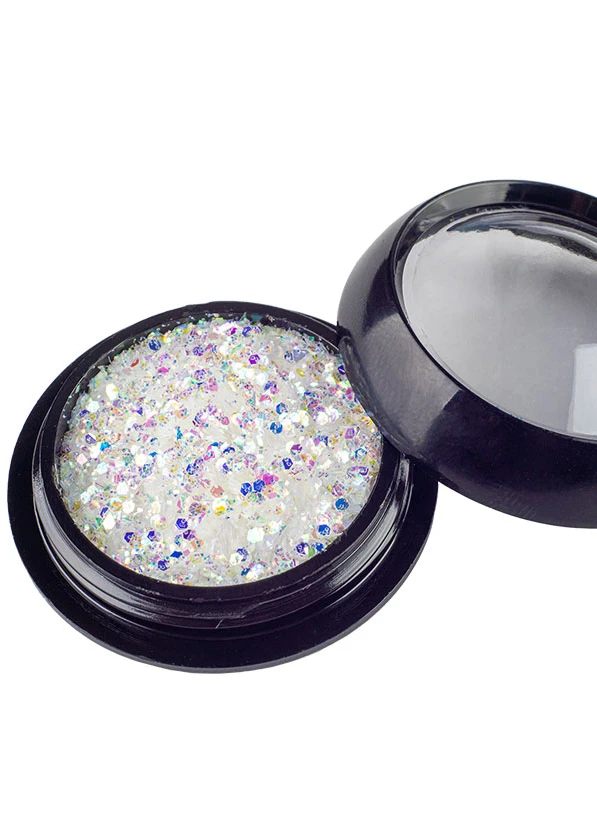 Holographic glitters – Halo Glitter for nail design with a sparkling, multicolor effect. A light yet expressive addition to any manicure, perfect for 3D accents, detail highlighting, and creative designs.Weight: 1 g...