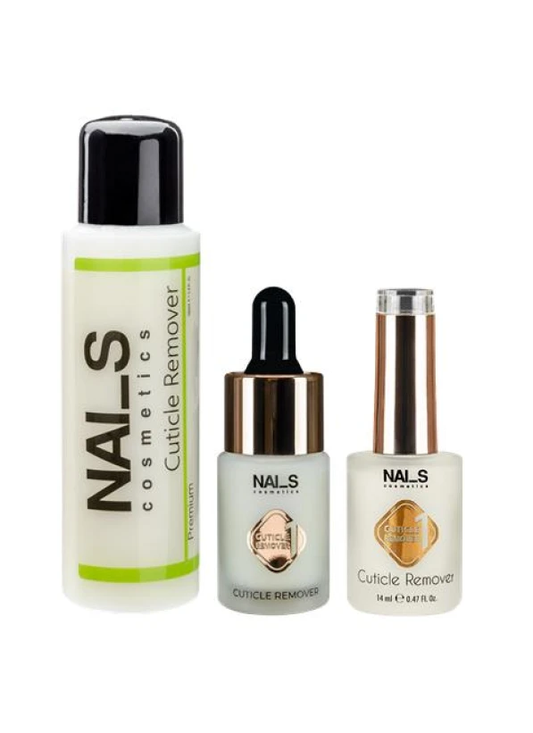 Cuticle softening and loosening solution in just a few seconds.Perfect for pushing back the cuticle during both classic and dry manicures or pedicures. Recommended for use before gel or acrylic nail modeling.Available sizes: 14 ml with brush, 15 ml with pipette, 100 ml....