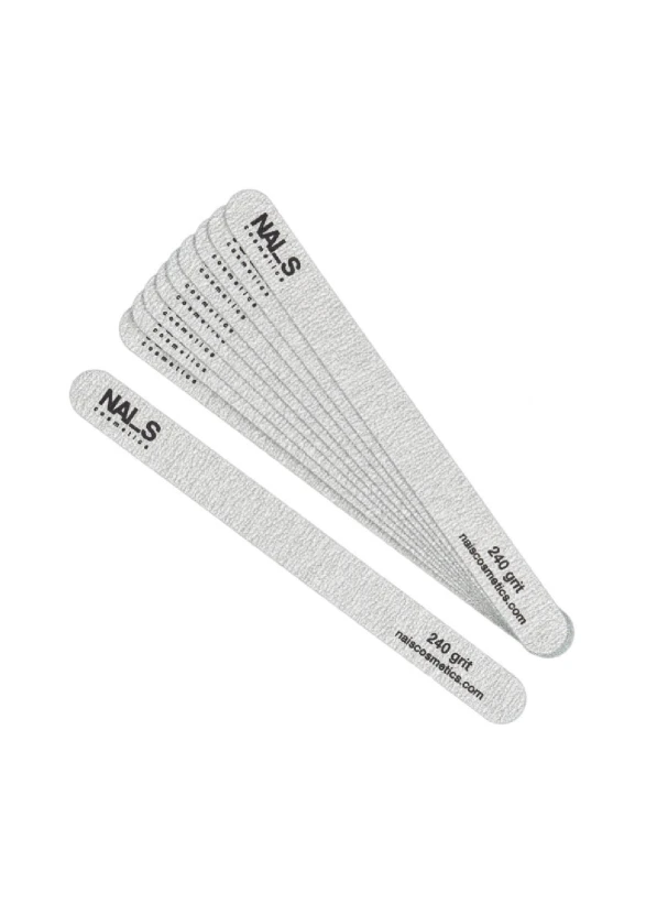 Replaceable Nail File Stickers (Straight) 12×13 mm.Abrasive replaceable stickers for a straight nail file base for nail shaping and material filing during manicure.Disposable files help ensure hygienic work during the procedure.Information:• Size: 12 × 13 mm• Designed for a straight nail file base• Grit: 180 and 240• Pack: 10 pcs...