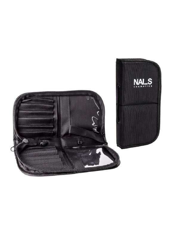 Two-in-one: a case for brushes and a stand for comfortable brush storage and use....