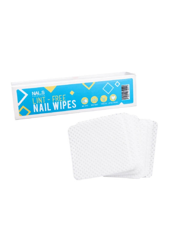 Lint-Free Wipes, 500 pcs.Lint-free wipes for manicure and pedicure used to clean the nail surface and remove the sticky layer.Suitable for working with natural nails, gel polish and other nail materials.Information:• Size: 5 × 5 cm• Color: white• Pack: 500 pcs....