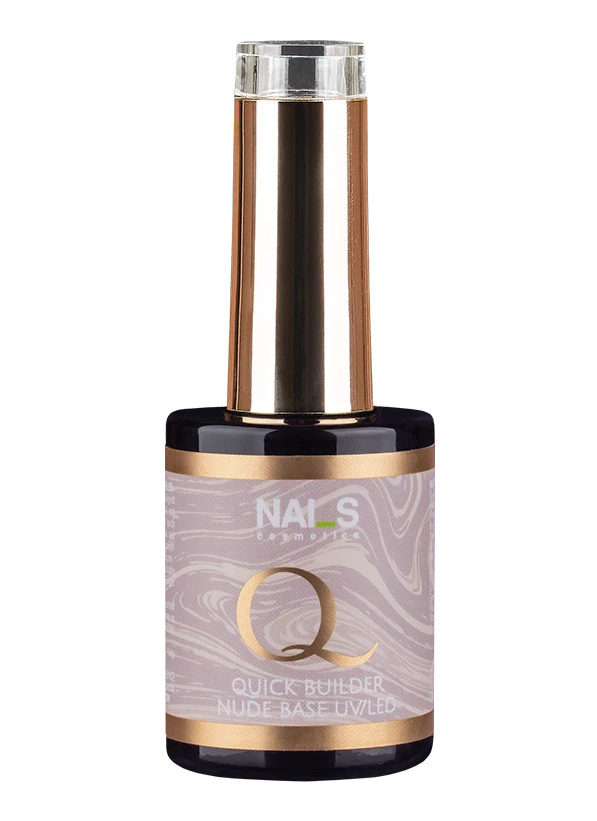   Highly durable camouflage base/gel that is gentle on the natural nail and does not damage the nail plate.  A unique product with multiple uses:      Base for quick and easy nail surface leveling and strengthening.    Beautiful nude shades perfect for French design or a natural nail look.    Bottle gel for natural nail extension and modeling.    Ideal for quick and high-quality nail maintenance.    Can also be used for nail prosthetics.    Based on the professional formulas of Quick Builder Cle...