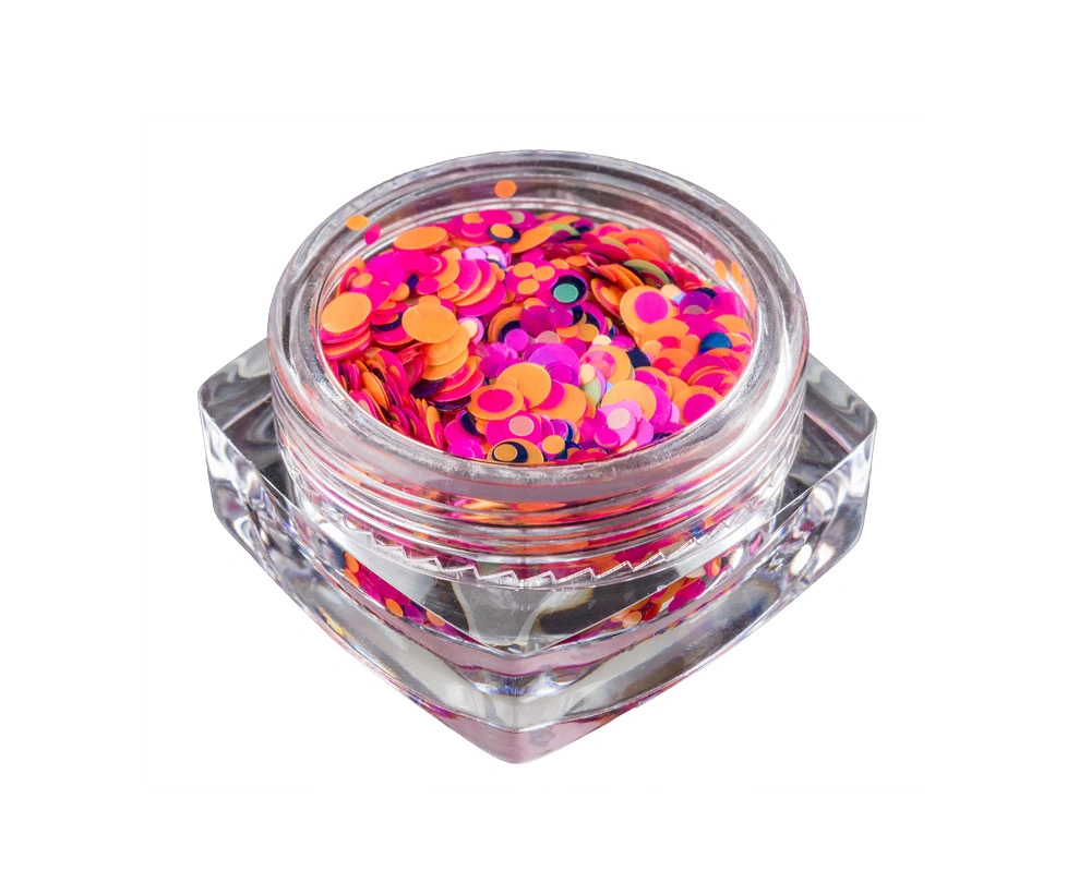 

	Decorative Glitter for Nail Design

	Decorative glitter in various shapes and colors for creative and eye-catching nail designs. Suitable for embed...