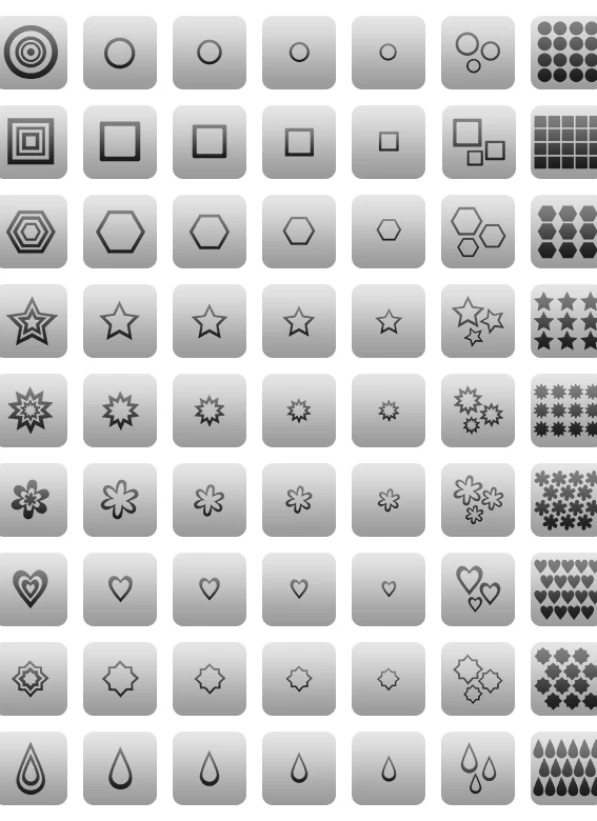 Nail art stencils for creating precise and refined designs.They allow easy creation of symmetrical patterns, floral motifs and decorative elements, ensuring a clean and professional result.Suitable for use with airbrush paints, stamping polishes and color gels. When used with gel polish, it is recommended to apply it in a very thin layer and remove the stencil before polymerization.Depending on the design series, the number of figures and elements on one stencil may vary.Suitable for both profes...