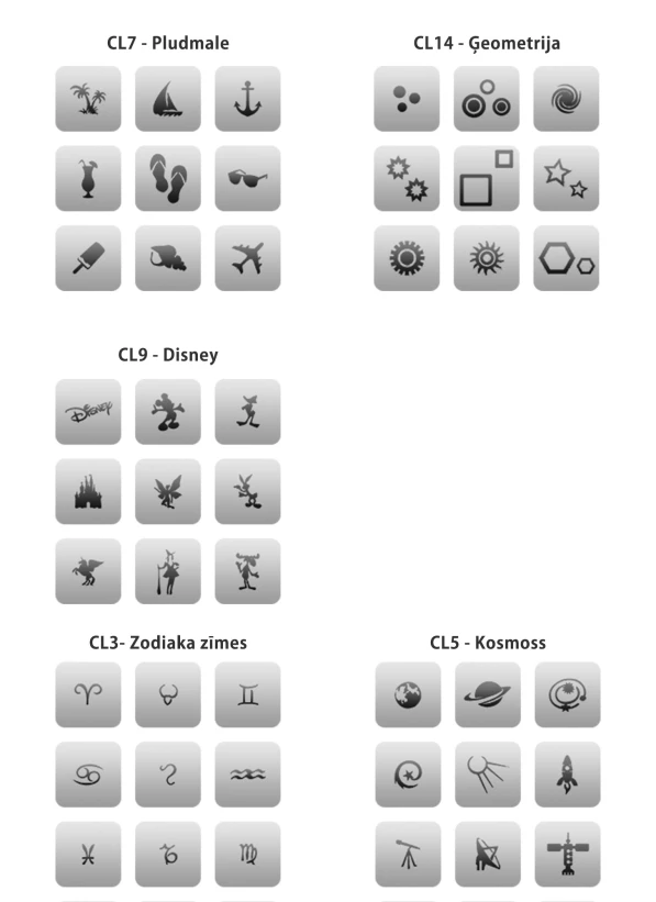 Nail art stencils for creating precise and refined designs.They allow easy creation of symmetrical patterns, floral motifs and decorative elements, ensuring a clean and professional result.Suitable for use with airbrush paints, stamping polishes and color gels. When used with gel polish, it is recommended to apply it in a very thin layer and remove the stencil before polymerization.Depending on the design series, the number of figures and elements on one stencil may vary.Suitable for both profes...
