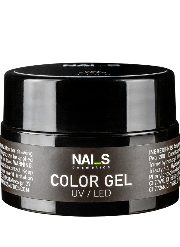 Unleash your creativity with the UV/LED Color Gel — an intensely pigmented color gel suitable for full nail coverage as well as detailed nail art designs. The thick, self-leveling texture ensures easy application and excellent coverage from the first layer.A wide color palette allows you to find the perfect shade for any mood — from classic pastels to bold, vibrant accents.Benefits:• Intense pigmentation• Self-leveling consistency• Suitable for both coverage and nail art• With sticky layerPolyme...