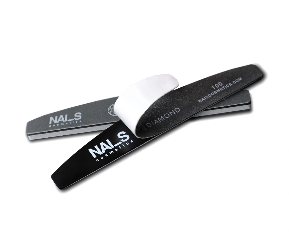 

	GEM ECO collection files – Halfmoon.

	Half-moon shaped nail files for easy nail shaping and material filing.

	Available types:

	• DIAMOND 100s/1...